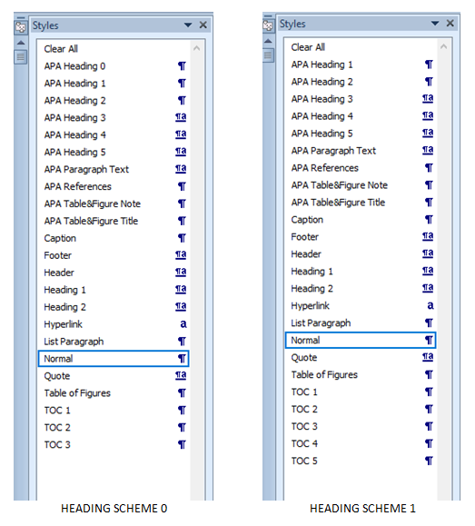 apa format word 2013 template